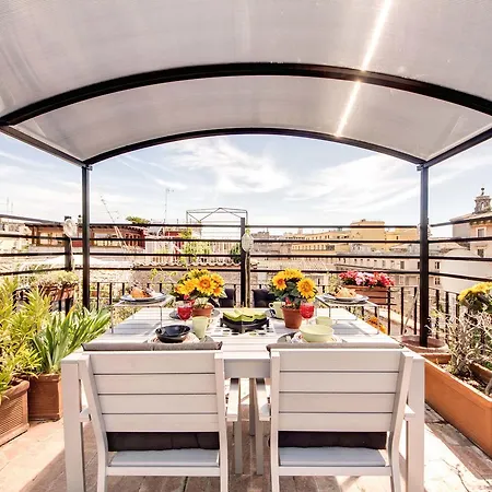 Marvellous St.Peter'S Penthouse Lägenhet Rom
