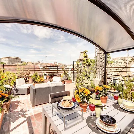 Marvellous St.Peter'S Penthouse Lägenhet Rom